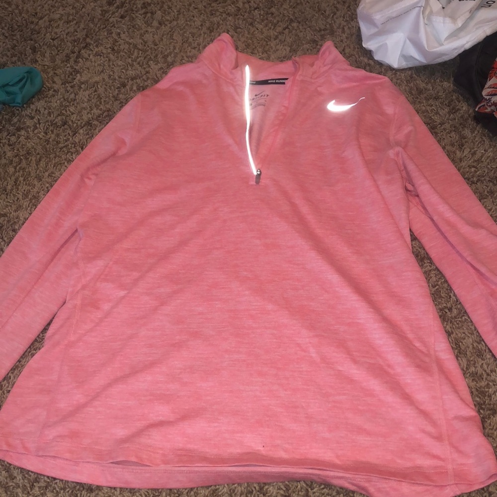 Pink nike drift pullover